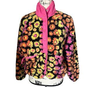 Free People FP Movement Hit The Slopes Daisy Floral Jacket